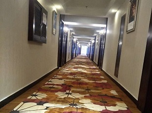 海南海口十二橡树酒店地毯工程