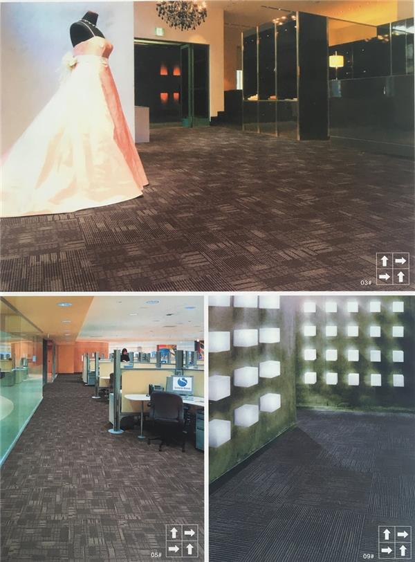 Wasin-302系列 办公室尼龙方块地毯 办公室效果