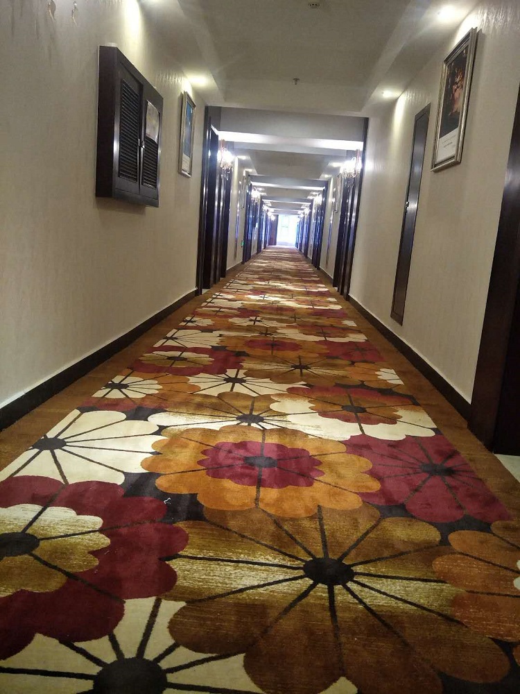 海口海南海口十二橡树酒店走廊地毯工程