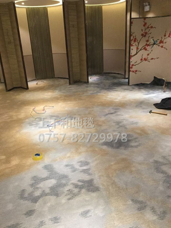广州白云机场地毯工程 羊毛手工地毯案例展示五
