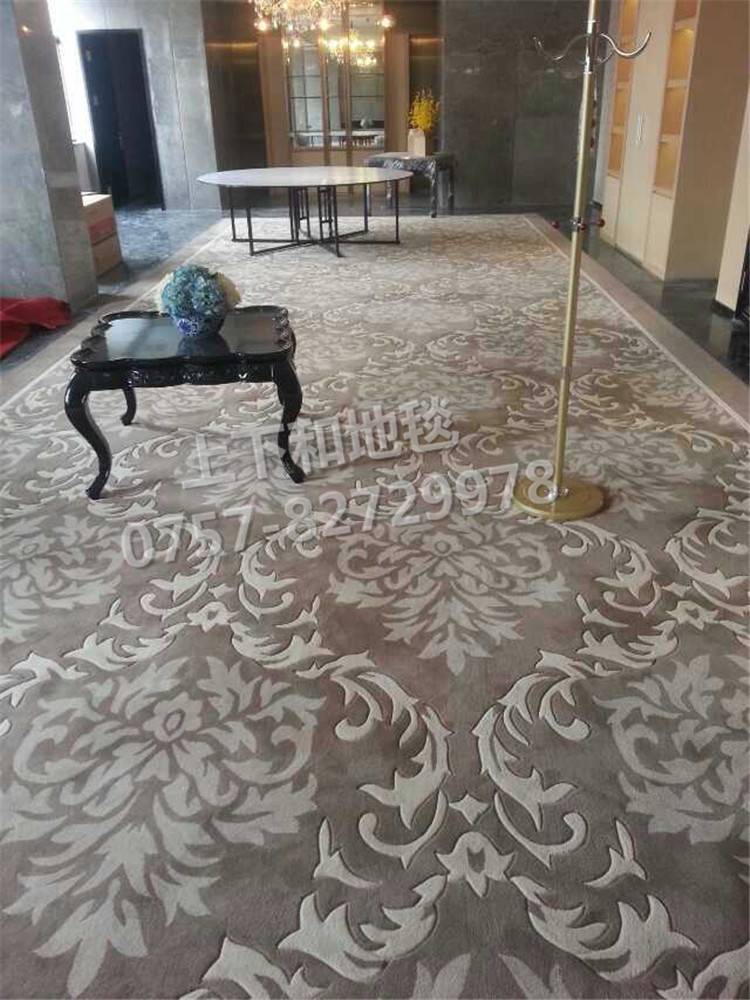 岭南水乡酒店地毯工程 走廊地毯