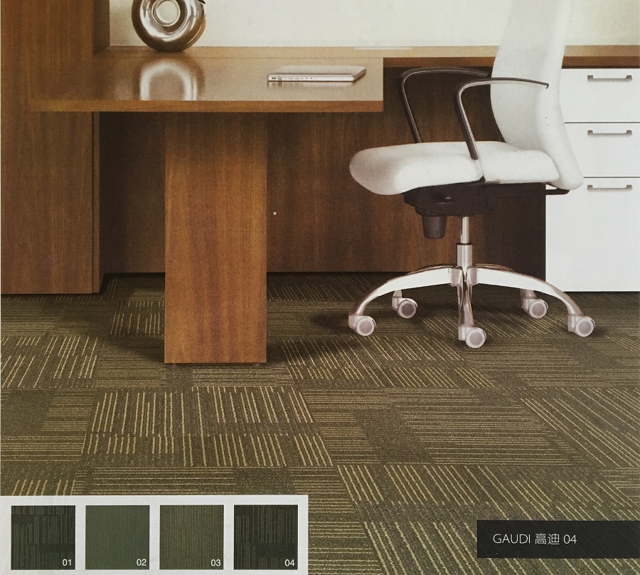 高迪系列 办公室丙纶地毯 产品效果
