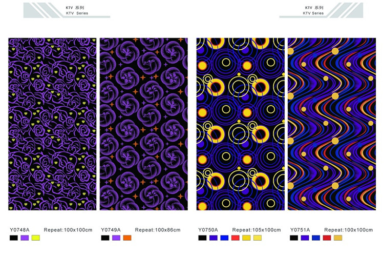 Y0739A KTV系列 尼龙印花地毯 产品款式图