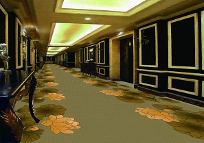 酒店走廊地毯效果图