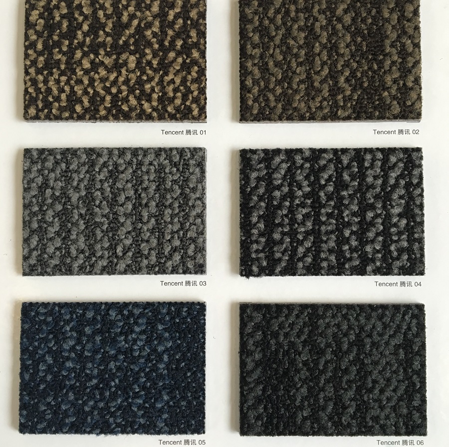 腾信系列 办公室尼龙方块地毯 产品详细