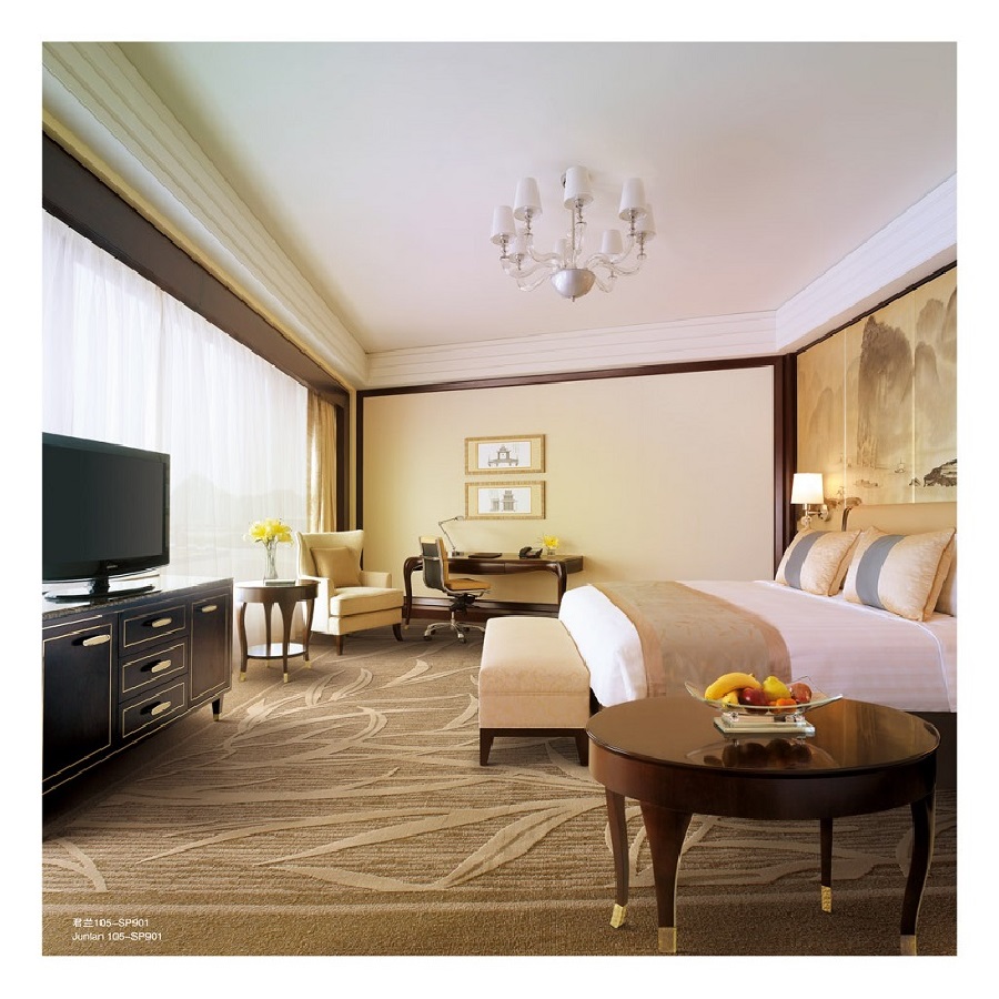 君兰之翠叶系列 酒店客房丙纶簇绒地毯 效果