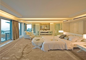 君兰之桃花系列 酒店客房丙纶簇绒地毯