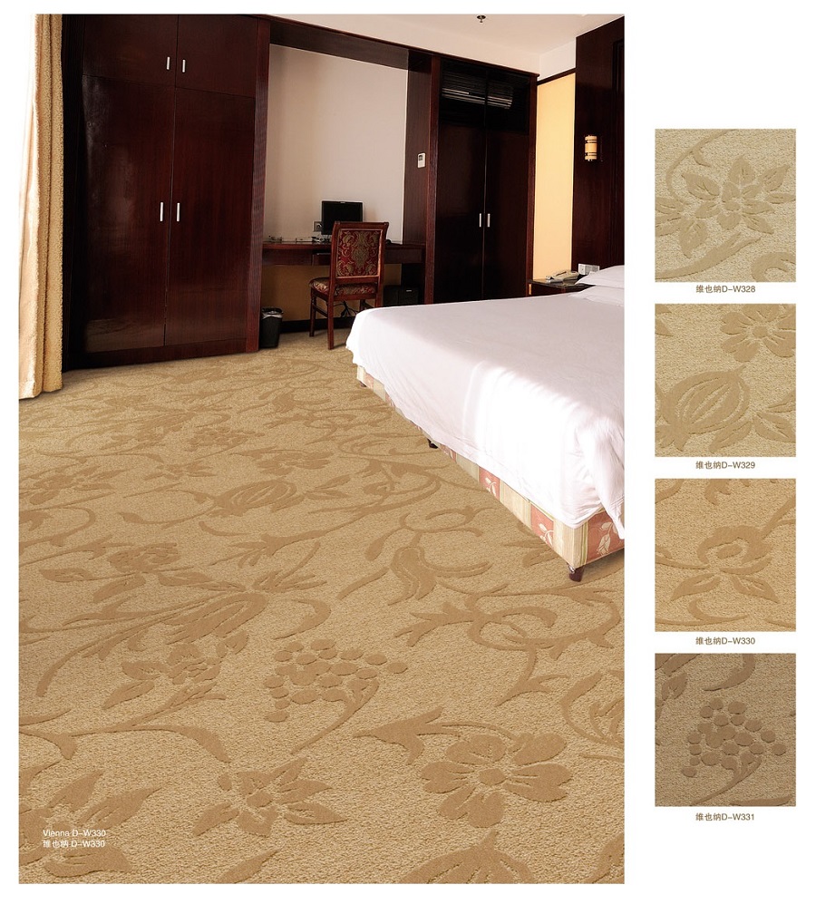 维也纳之葡萄系列 酒店客房羊毛簇绒地毯 产品详细