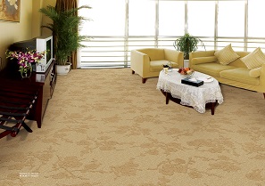 维也纳之桃花系列 酒店客房羊毛簇绒地毯