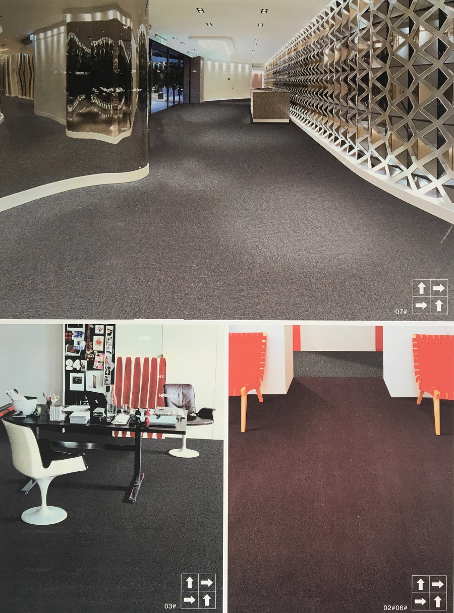 Wasin-102系列 办公室尼龙方块地毯 效果