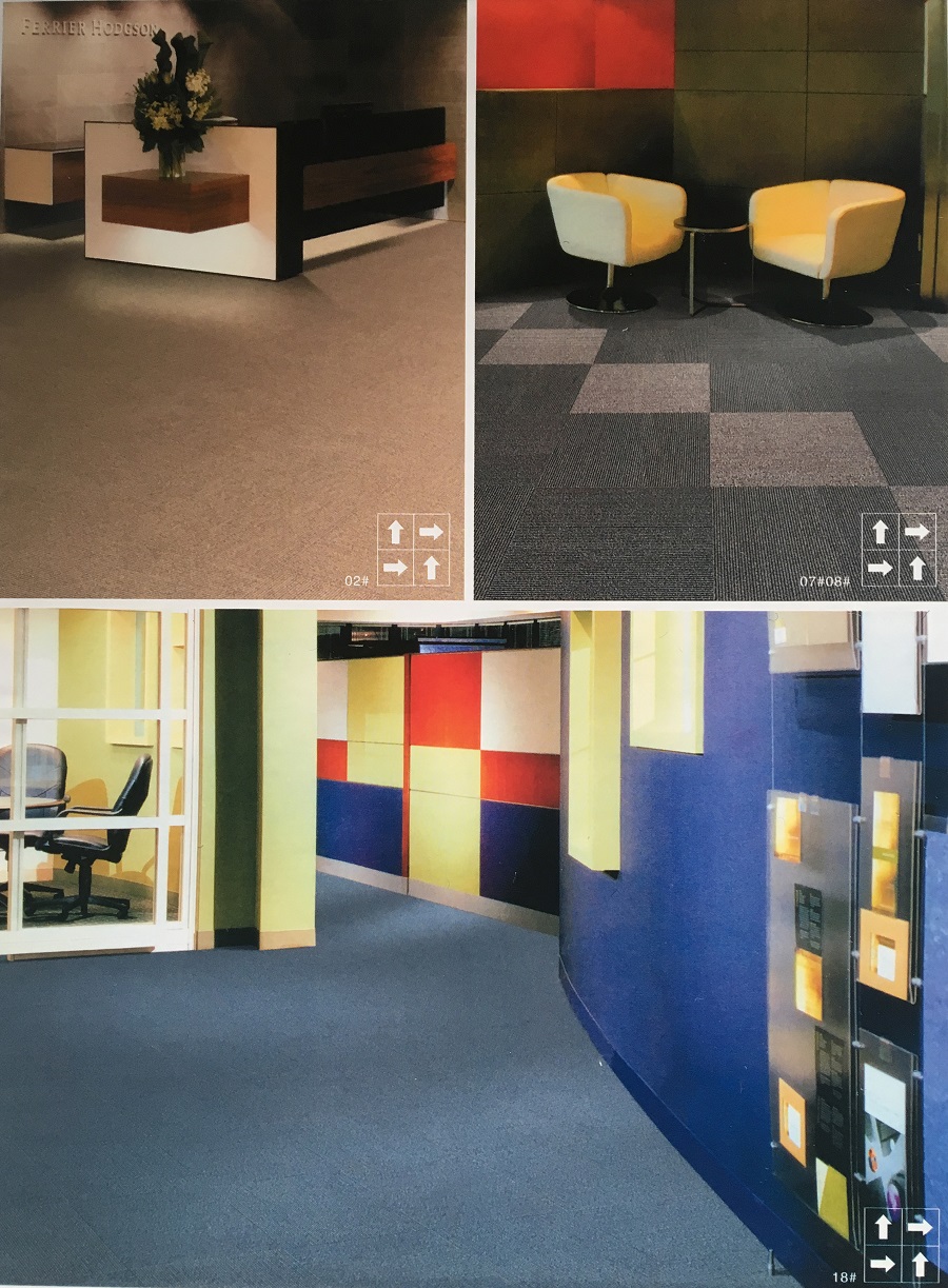 Wasin-200系列 办公室尼龙方块地毯 办公室效果