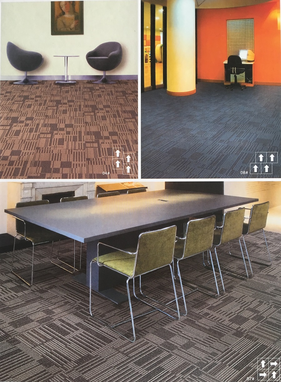 Wasin-301系列 办公室/会议室尼龙方块地毯 会议室效果