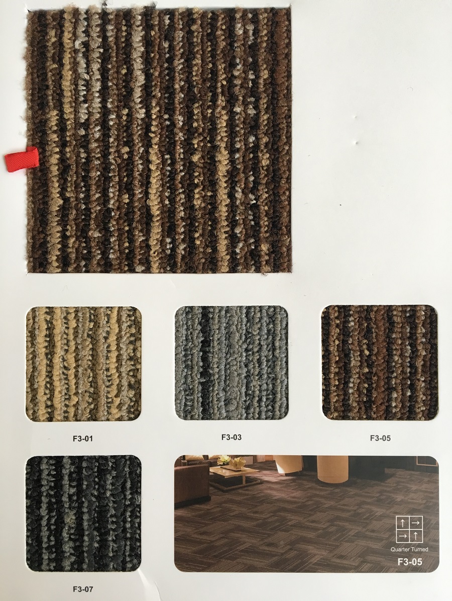 F3系列 办公室/走道尼龙方块地毯 产品详细