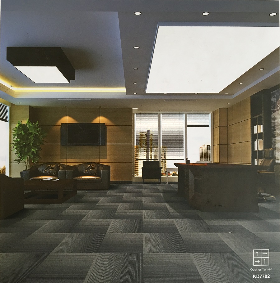 KD77&79系列 办公室尼龙方块地毯 效果