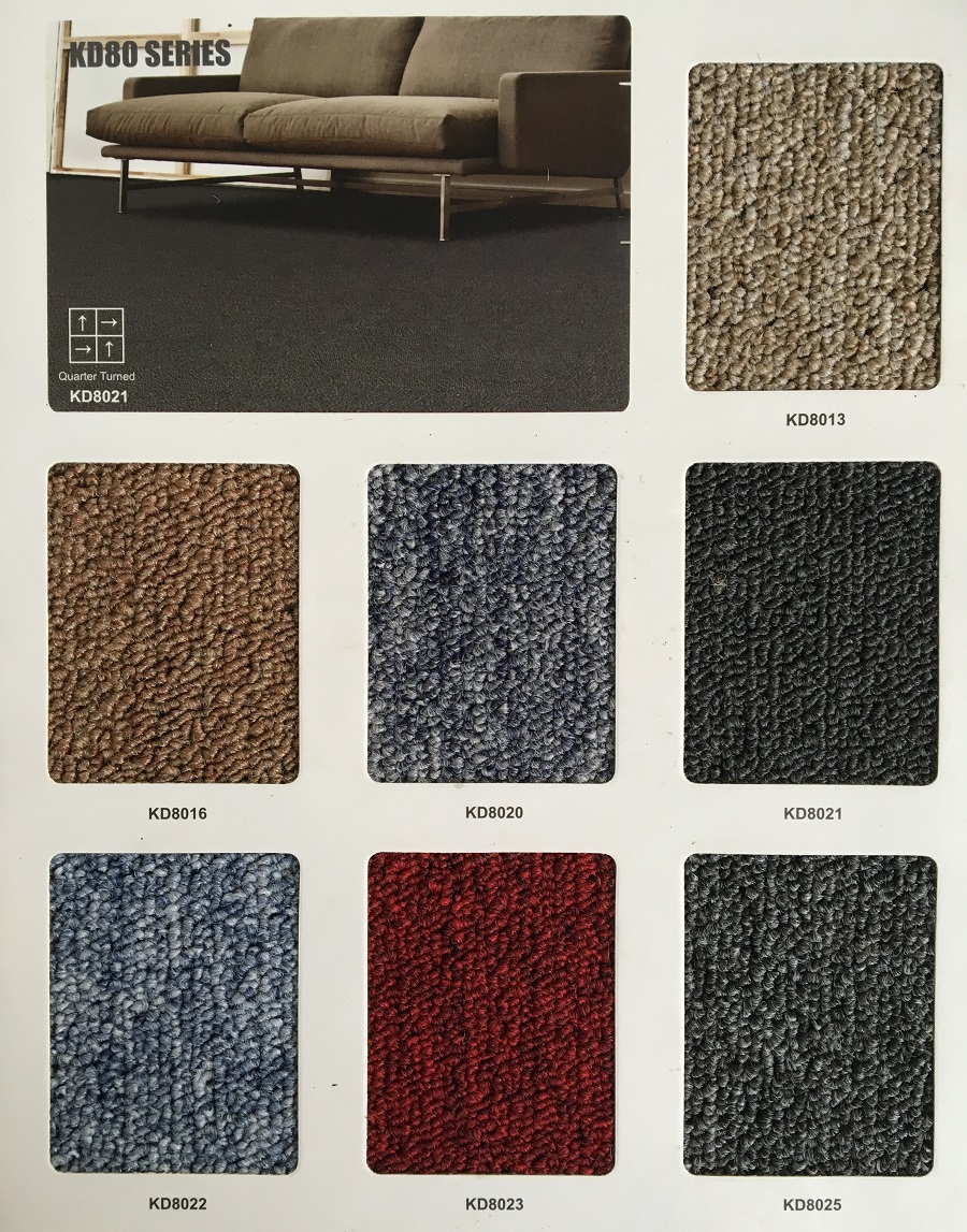 KD80系列 办公室丙纶方块地毯 产品详细二