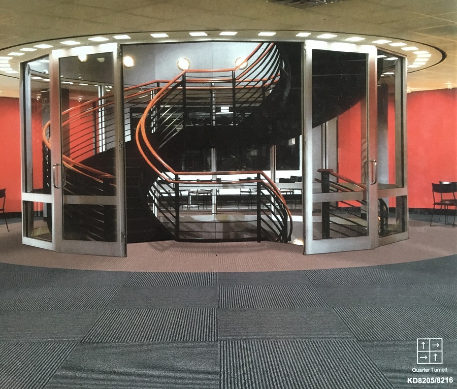 KD82系列 办公室尼龙方块地毯 办公地毯效果