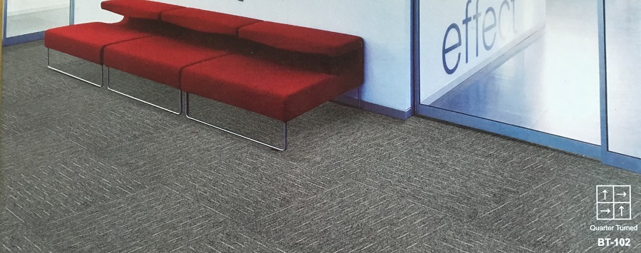 KD92&BT 办公室丙纶方块地毯 效果