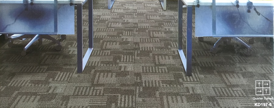 KD197系列 办公室丙纶方块地毯 效果特写
