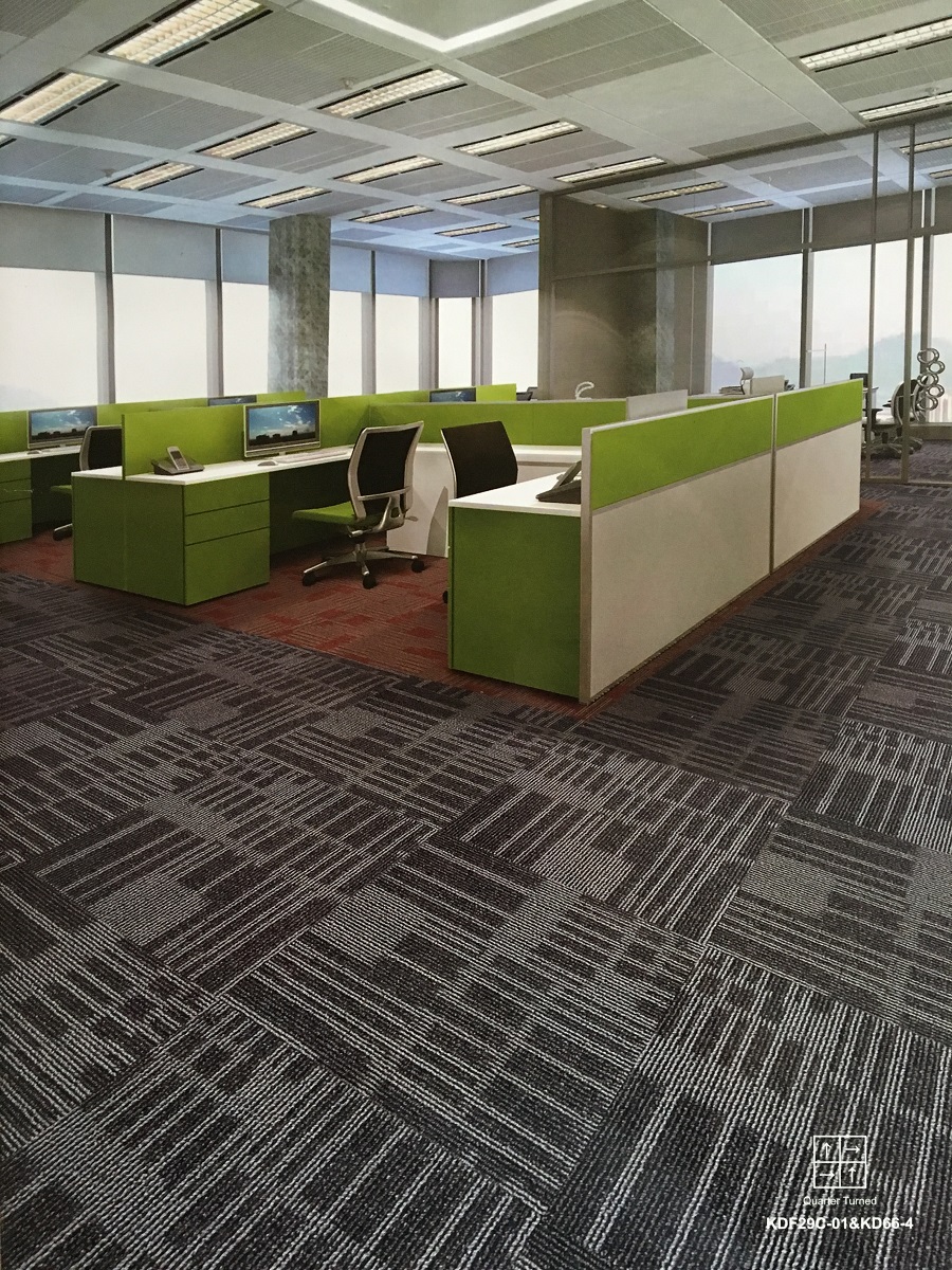 KDF29C&KD66系列 办公室丙纶方块地毯 效果三