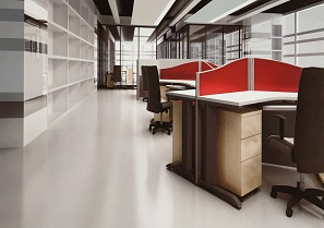 华威优系列 办公室pvc卷材弹性地板