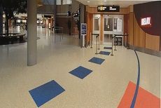凯特系列 医院pvc卷材弹性地板