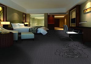 宾馆房间地毯