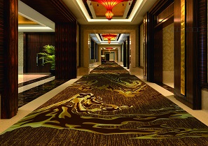 酒店通道尼龙印花地毯