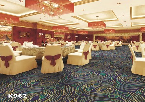 K962 海马地毯 酒店地毯 宴会厅地毯 尼龙印花地毯