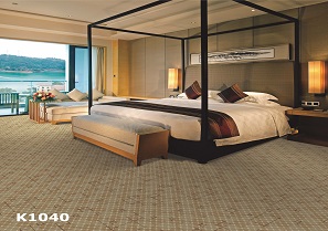 K1040 海马地毯 酒店客房尼龙印花地毯