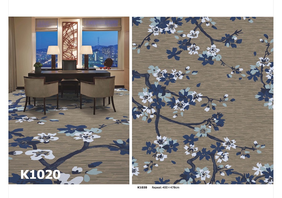 K1020 海马地毯  办公室尼龙印花地毯 产品详细