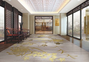 K1162 海马地毯 酒店走道尼龙印花地毯