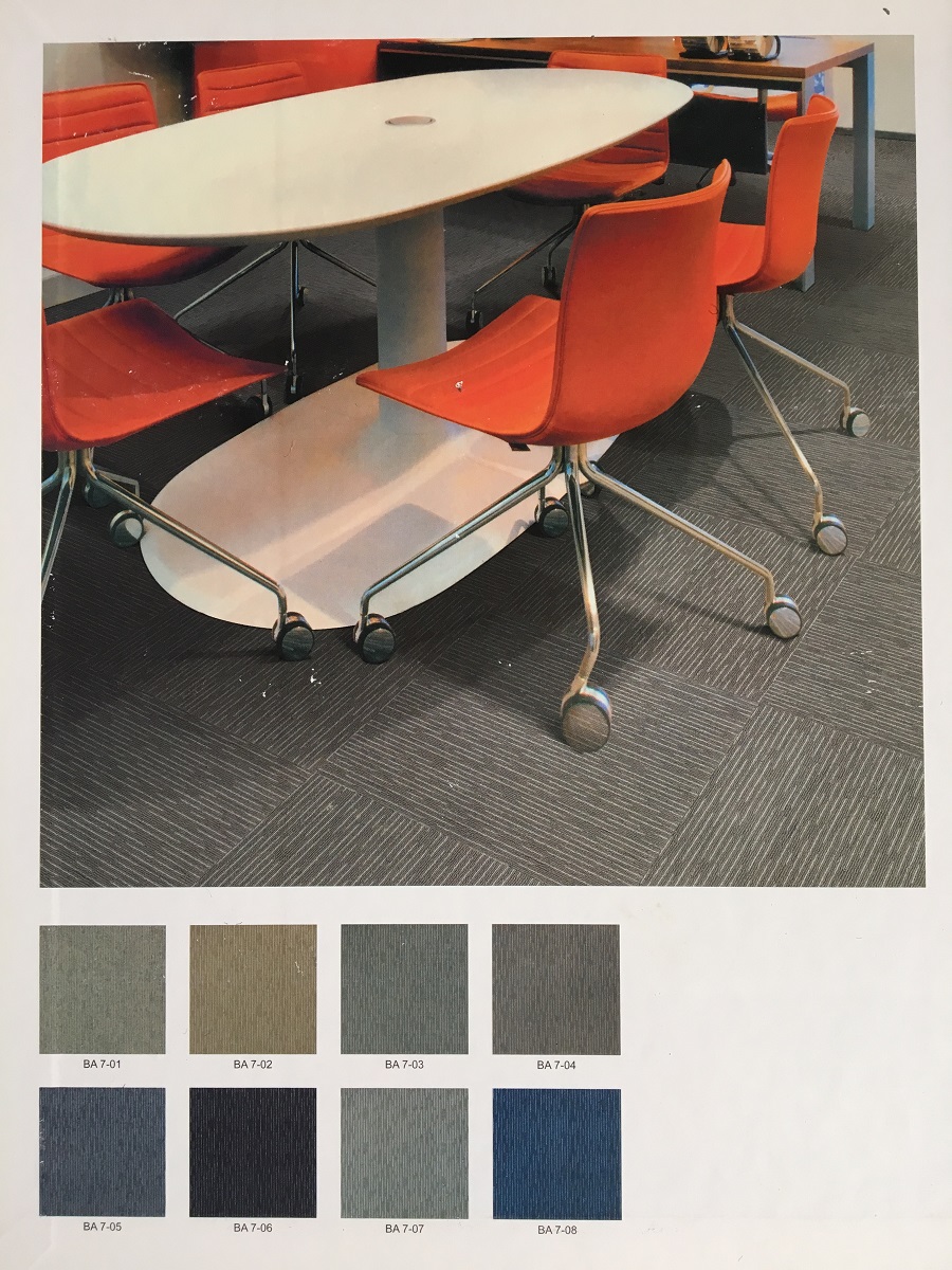 BA7 办公室地毯 丙纶方块地毯 产品系列
