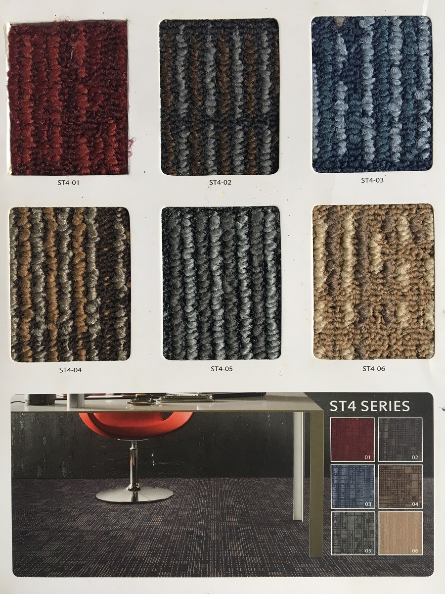 ST4 办公室地毯 丙纶方块地毯 产品详细