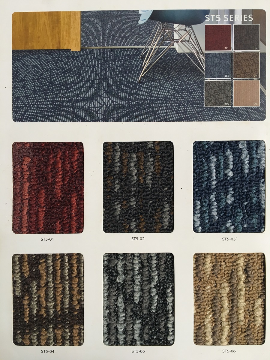 ST5 办公室地毯 丙纶方块地毯 产品详细