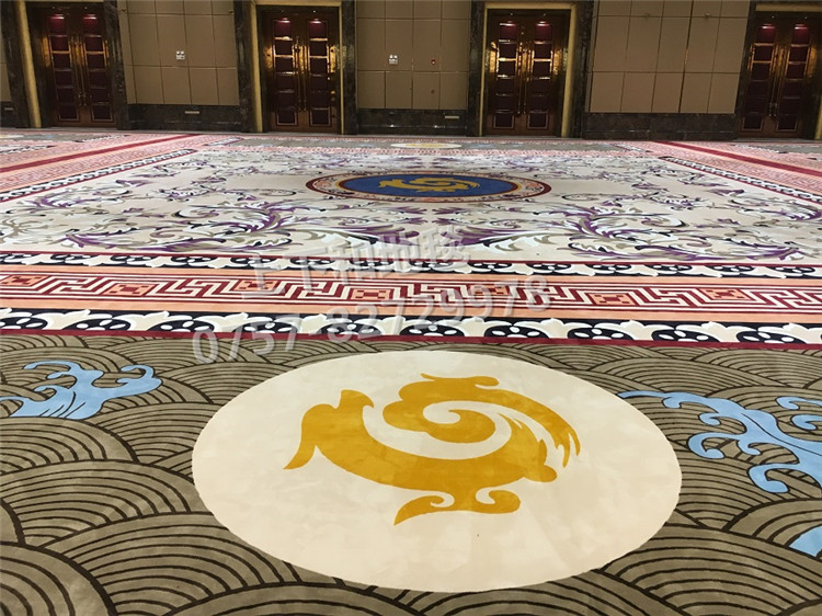 智慧新城宴会厅地毯工程1